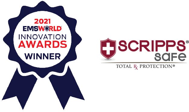 A blue ribbon and logo for the 2 0 2 1 world innovation awards.